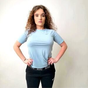 Nike Women's Sky Blue Short Sleeve Tee